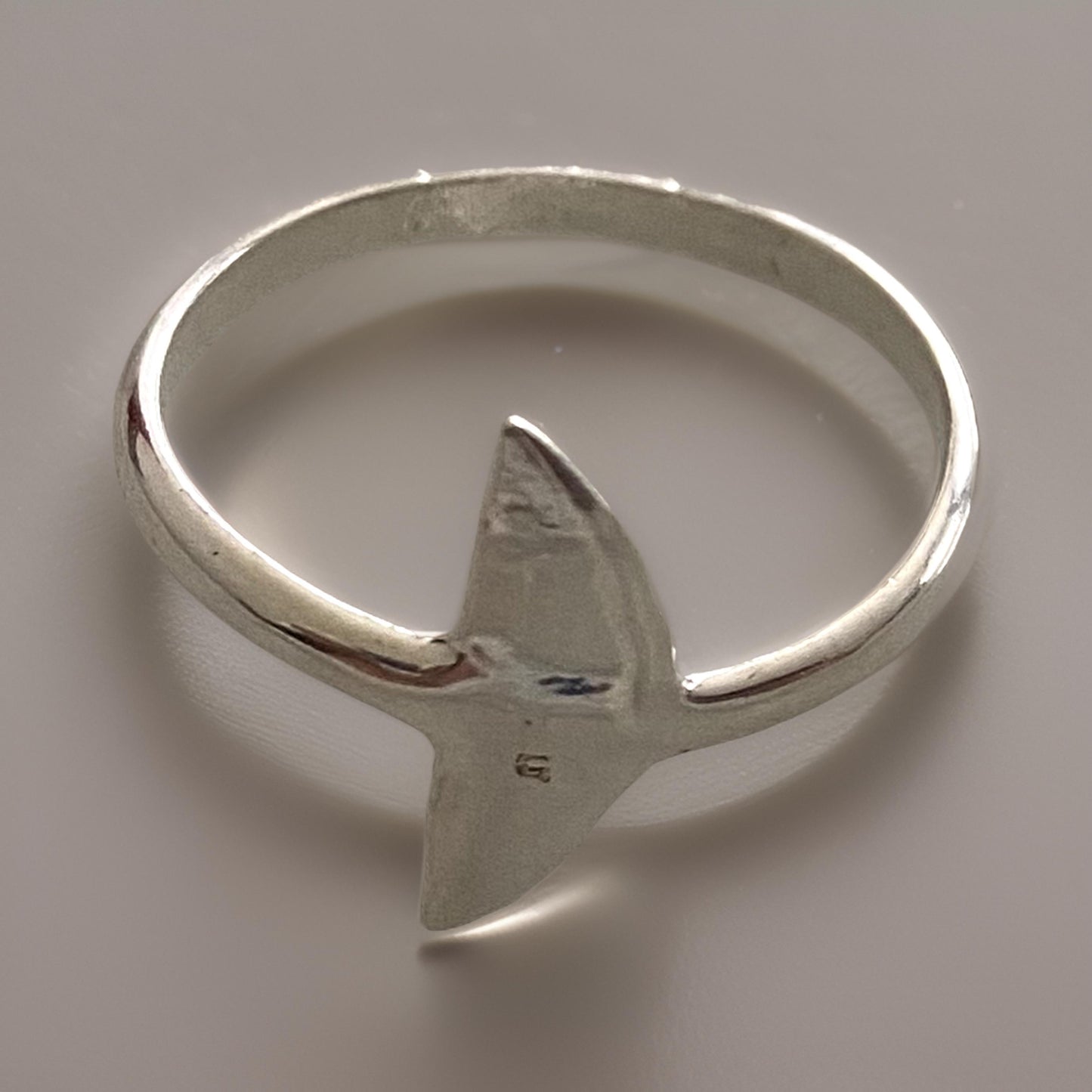 Anillo Plata Fina 925, Tiburon