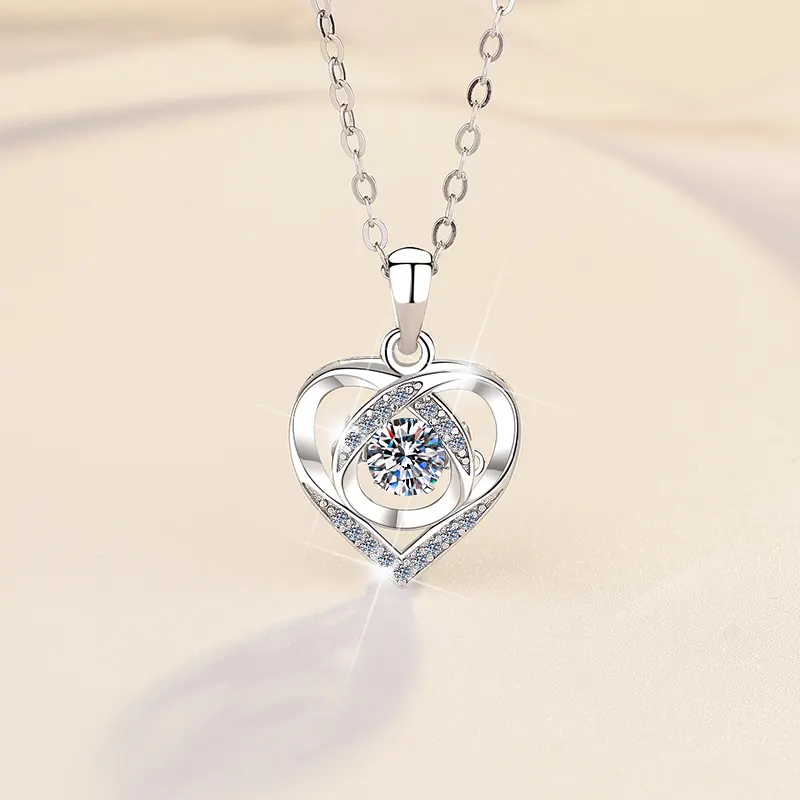 Moissanita Plata 925 Mujer Joyas SyE