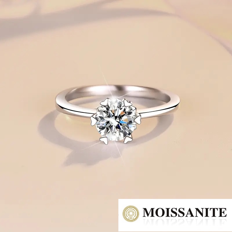 IMG_3275 Moissanita Plata 925 Mujer Joyas SyE - Imagen 3