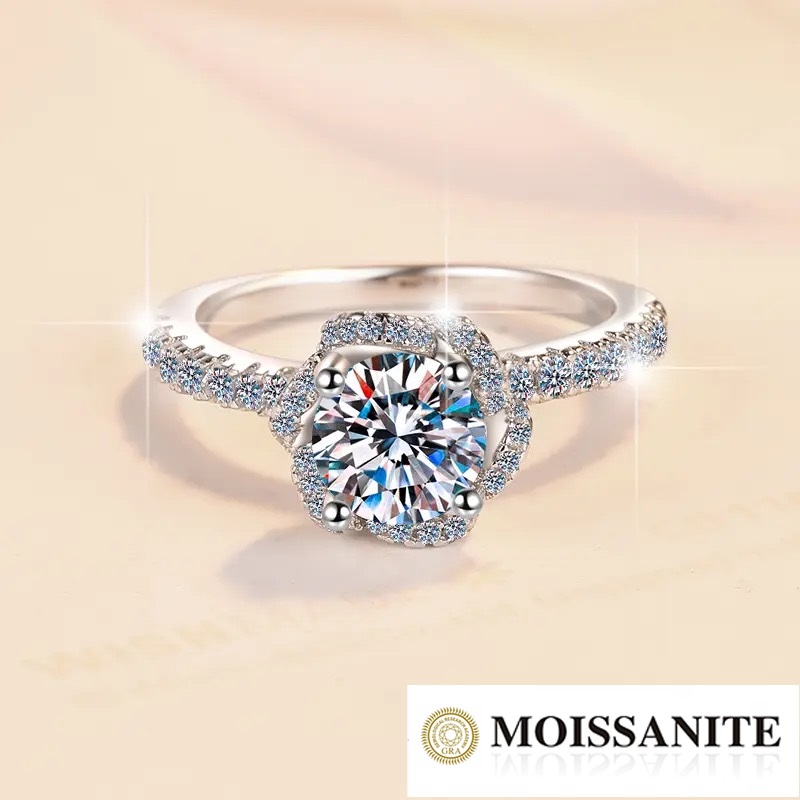 IMG_3279 Moissanita Plata 925 Mujer Joyas SyE - Imagen 3