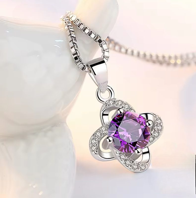 Zirconia Plata 925 Mujer Joyas SyE